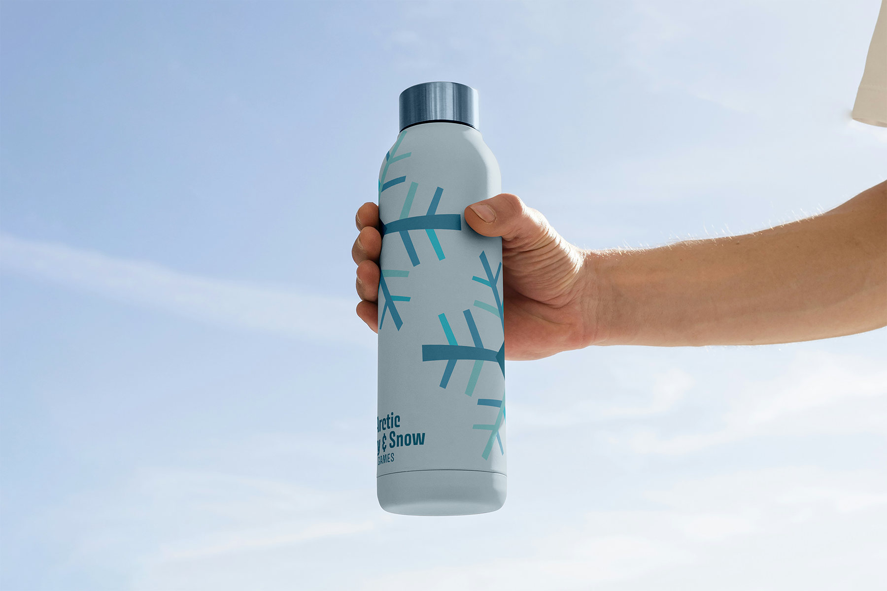 arctic snow and games bottle