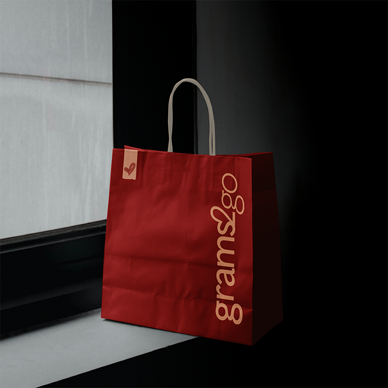 shopping bag front shopping bag front